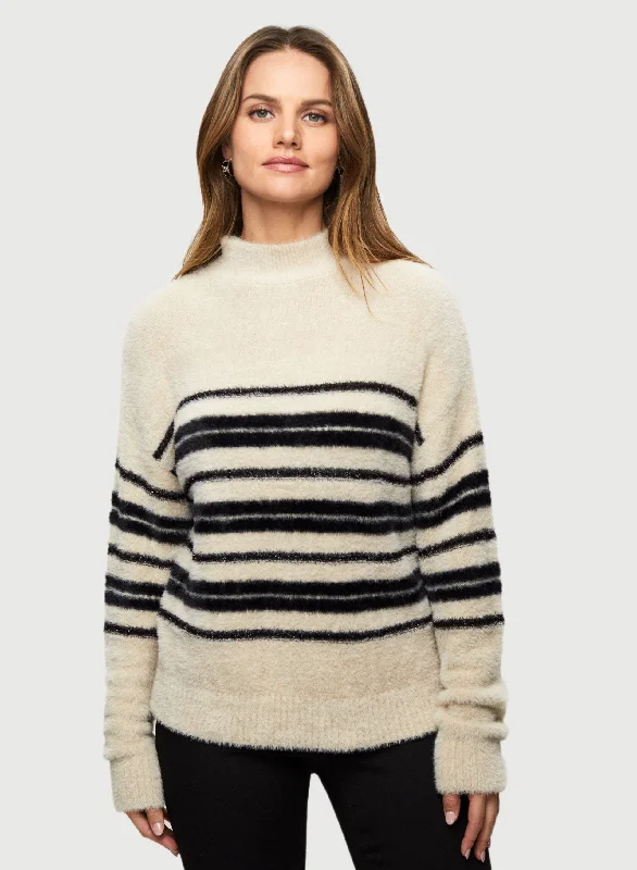 Stripe Print Sweater