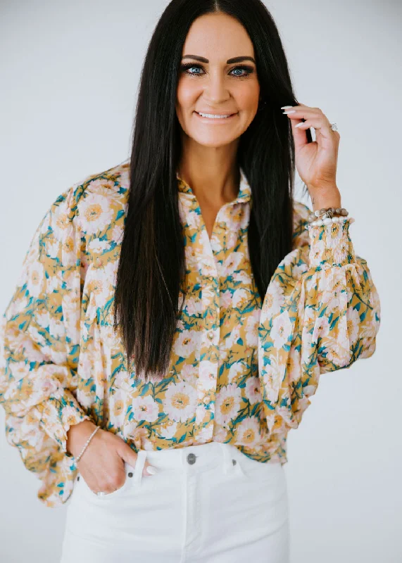 Cassia Floral Blouse