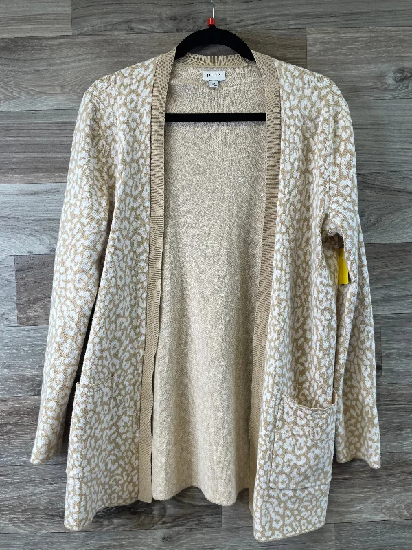 Sweater Cardigan By J. Crew In Animal Print, Size: S