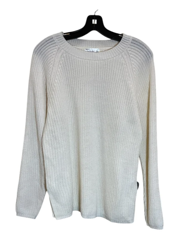 Sweater By 89th And Madison In Cream, Size: M