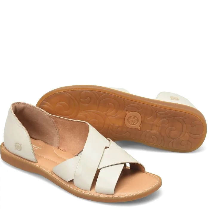 Women's Ithica Sandal - Cream/Lino