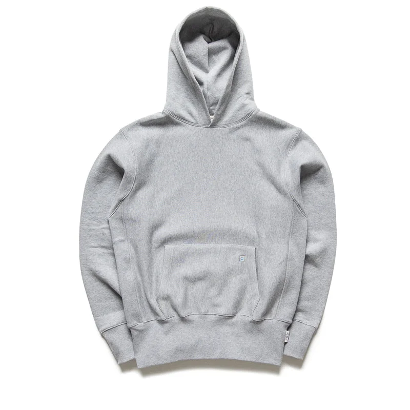 Advisory Board Crystals Hologram Fleece Terry PO Hoodie - Grey