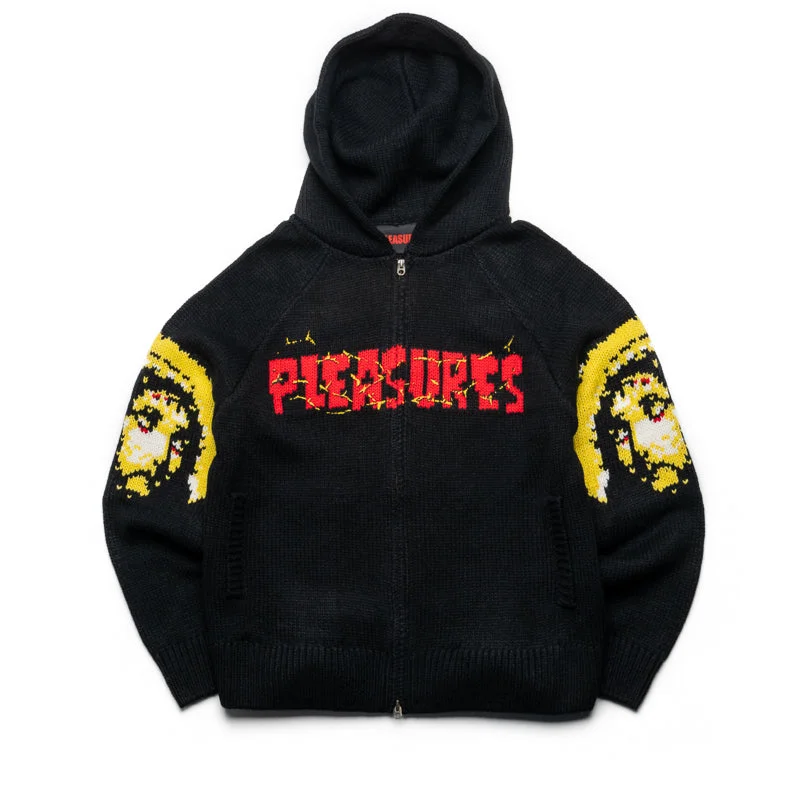 Pleasures Chosen Knitted Hoodie - Black