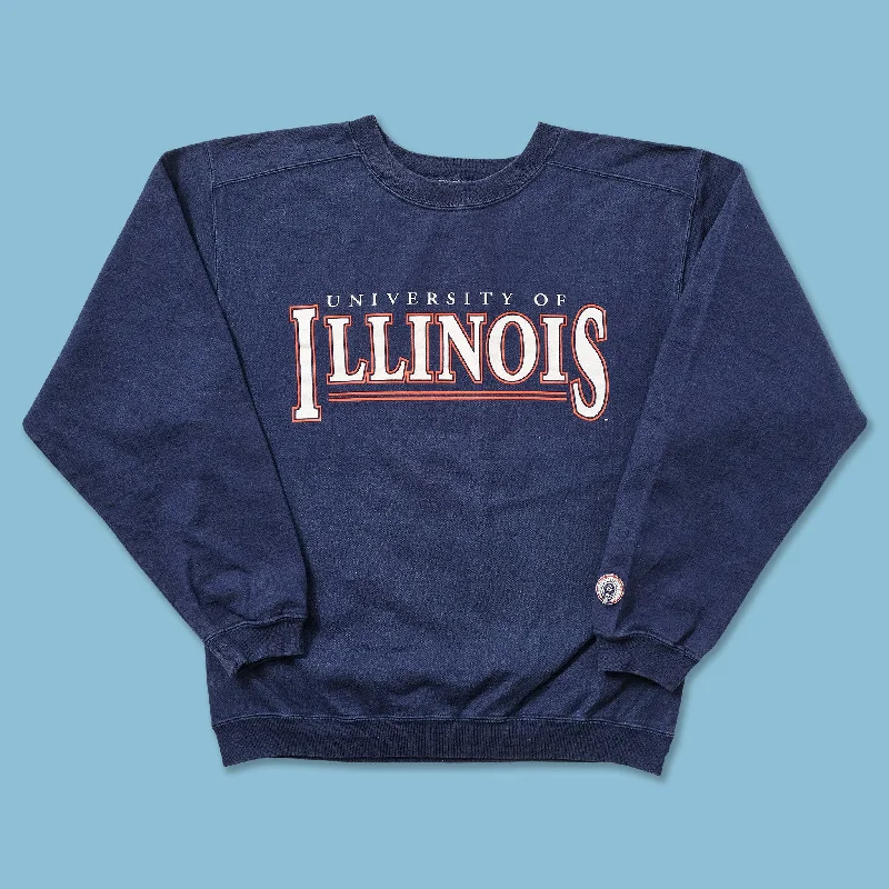 Vintage University Of Illinois Sweater Small