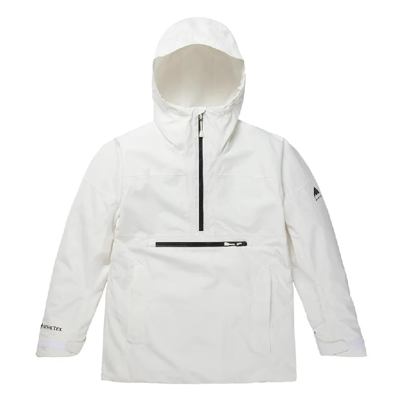 Burton 2024 Gore Pillowline Anorak Womens Jacket - Stout White