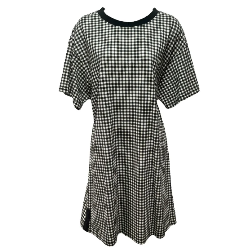 Garner Gingham T-Shirt Dress
 Designer Alice + Olivia, Size L