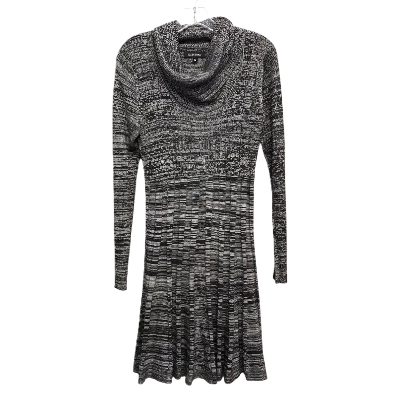 Dress Casual Short By Ellen Tracy In Grey, Size: M