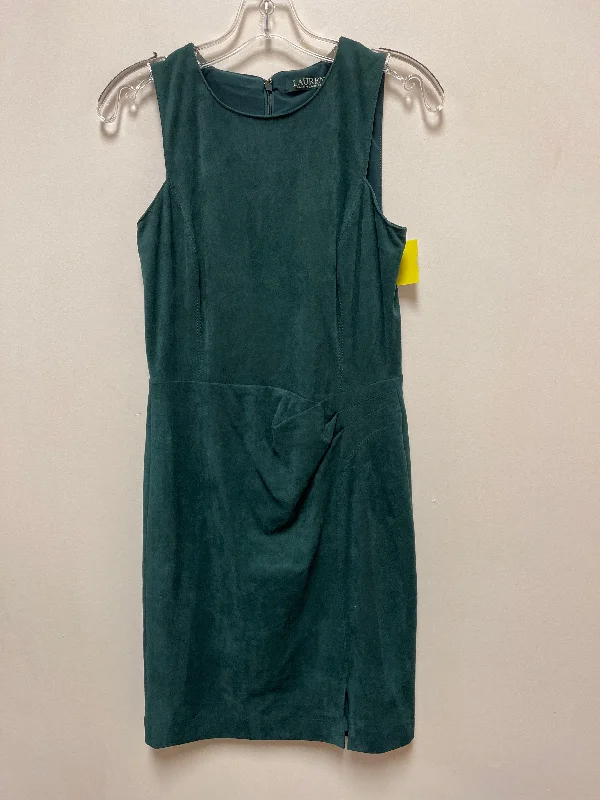 Dress Casual Short By Lauren By Ralph Lauren In Green, Size: Xs