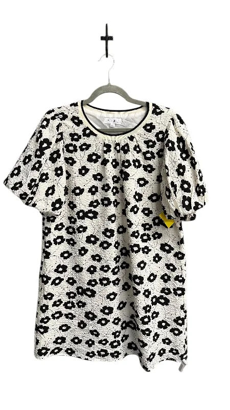 Dress Casual Short By Thml In Black & White, Size: L