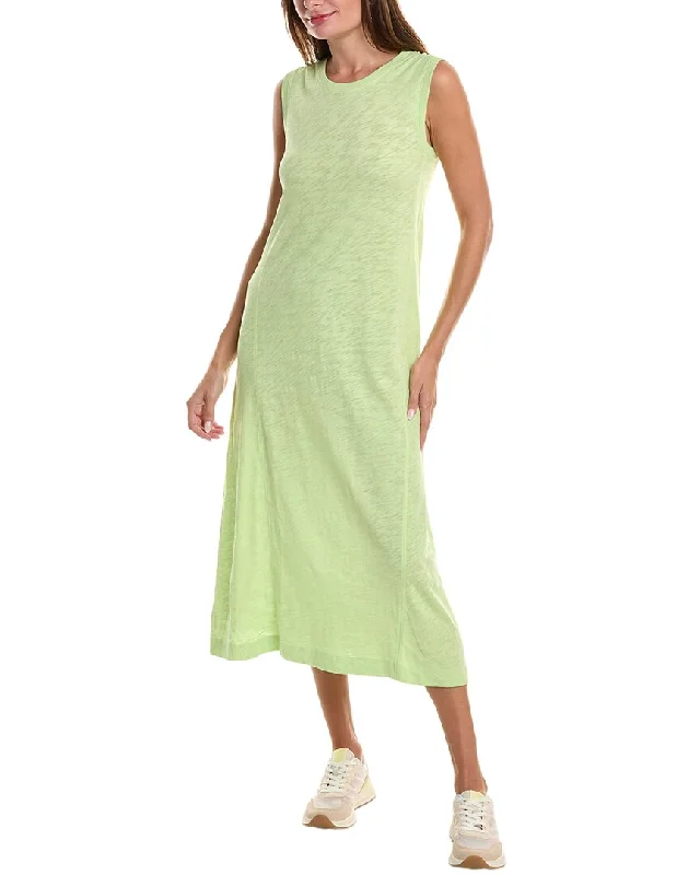 ATM Anthony Thomas Melillo Slub Jersey Midi Dress