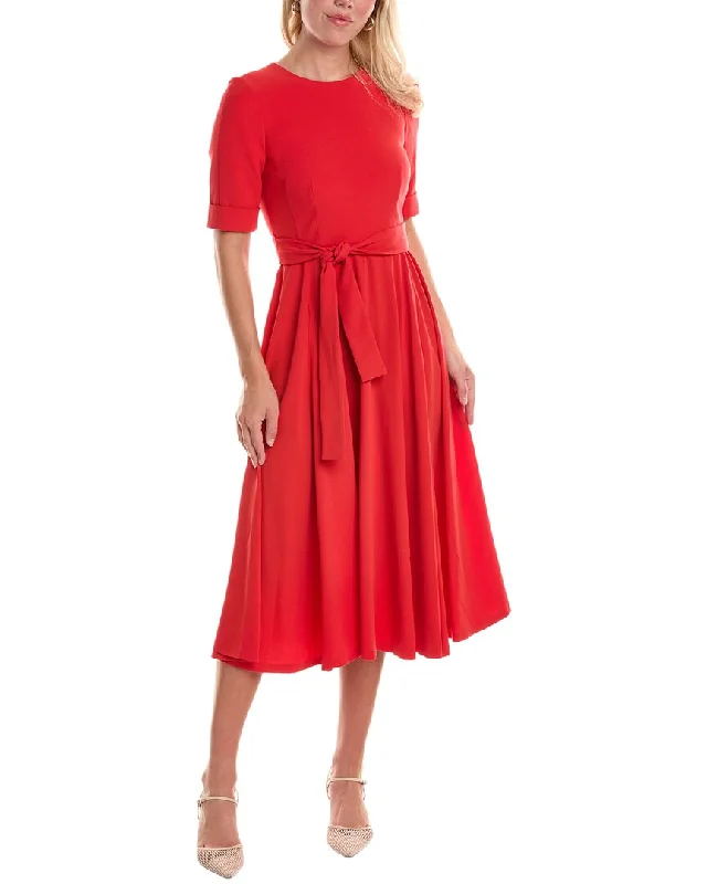 Paule Ka Tie Waist Midi Dress