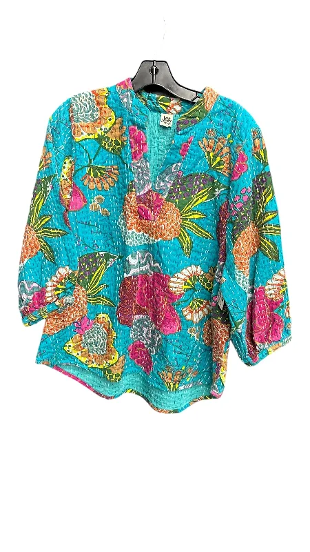 Top 3/4 Sleeve By Ivy Jane, Size: M