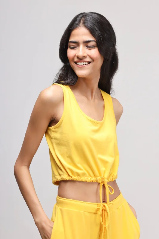 Sunny Lime Scoop-Neck Supima® Top